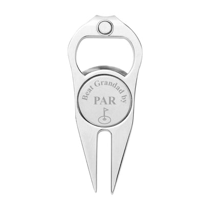 Custom Golf Ball Markers Flag Bottle Opener Golf Fork Ball Marker Gifts for Golf Lover