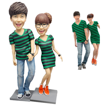 Fully Customizable 2 person Custom Bobbleheads